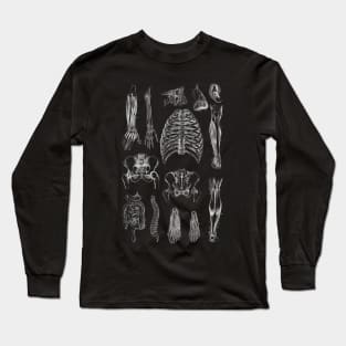 Vintage human anatomy Long Sleeve T-Shirt